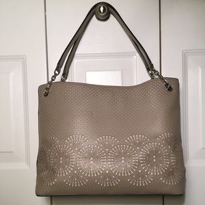 Beige Tory Burch Purse